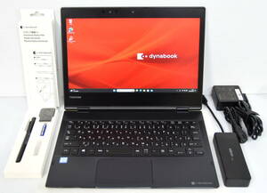 ☆ Dynabook VC72/M 2in1 i5-8250U 1.6(3.4)/SSD 256GB/12.5タッチ1920x1080/ペン/USB/無線/Bt/カメラ/Office 2021/最新W11&リカバリ☆0312