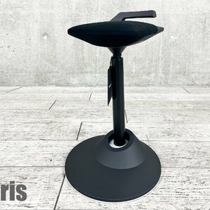 【未使用品】aeris muvman stool■ハイスツール■傾斜座面■エルゴノミクスチェア■ブラックの画像1