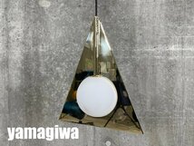 Tom Dixon / トム・ディクソン■Plane Triangle Pendant / プレーン トライアングル ペンダント■ゴールド■モダン_画像1