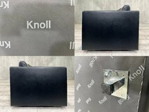 knoll/ノール■フィスターコレクション 3人掛けソファ■本革■ブラック■チャールズ・フィスター_画像6