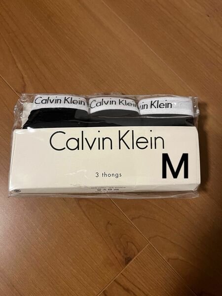 Calvin Klein Tバック 3枚セット【M】ショーツカルバンクライン