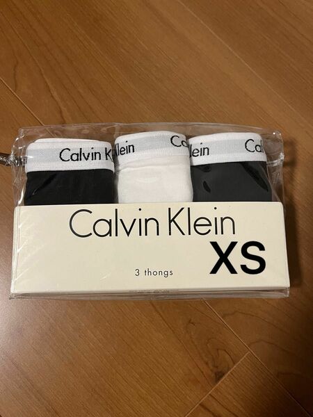 Calvin Klein Tバック 3枚セット【XS】ショーツカルバンクライン