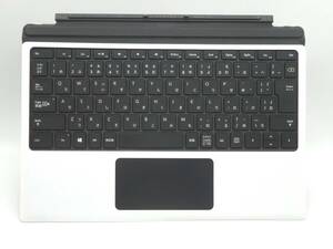 動作保証 Surface Pro 純正キーボード 1725 黒 新品ホワイトスウェード保護シート付 ブラック　FMM-00019