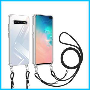 【特価商品】Galaxy S10 ケース クリア ショルダー Galaxy s10 スマホケース SC-03L SCV41 ケース