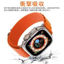 【在庫処分】【2023秋】Apple Watch Ultra 2/Watch Ultra 49mm 專用 ケース クリア (2枚)_画像5