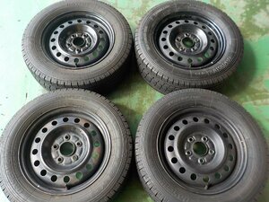 D15057 日産 純正 スチール OBSERVE 934 195/65R15 付き ５．５Ｊ×１５ +４５ ＰＣＤ１１４．３ ５穴