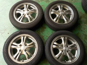 HS14495 ＳＴＲＡＮＧＥＲ ワゴンＲ スペーシア ムーヴ タント Ｎ－ＢＯＸ 等 TOYO 155/65R14 付き ４．５Ｊ +４４