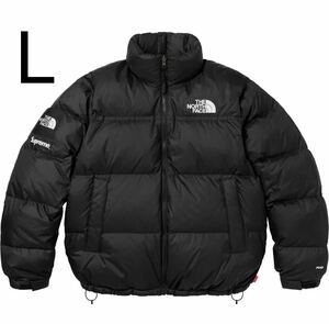 【Lサイズ】 Supreme x The North Face Split Nuptse Jacket Black シュプリーム ノースフェイス スプリット ヌプシジャケット ブラック