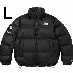 【Lサイズ】 Supreme x The North Face Split Nuptse Jacket Black シュプリーム ノースフェイス スプリット ヌプシジャケット ブラックの画像1