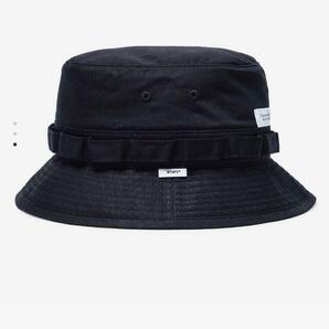 21ss WTAPS JUNGLE HAT COTTON WEATHER BLACK L＊ダブルタップス ハット キャップ CAP 24ssの画像1