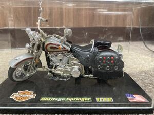 マイスト「1/18　ハーレーダビッドソン　1999 FLSTS Heritage Softail Springer」maisto　バイク　ミニカー