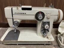 ジャノメ ミシン 680 JANOME SEWING MOTOR M-1100 裁縫道具 ハンドクラフト 手工芸 各種部品_画像2