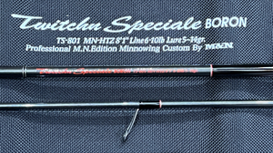 【極美品】M&Nコーポレーション Twitchn Speciale BORON トゥイッチンスペチアーレ ボロン TS-801 MN-HTZ 81 Line:6-10lb / Lure:5-14gr