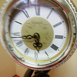 時計を持つ少女 ブロンズ 像高さ57cm 時計 動作品の画像4
