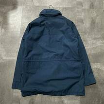 B @ 米国製 '希少 ビンテージ' WOOLRICH ウールリッチ 高品質 ジップアップ コート / ジャケット M メンズ 上着 アウター 古着 USA製 90's_画像4