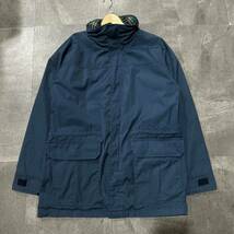 B @ 米国製 '希少 ビンテージ' WOOLRICH ウールリッチ 高品質 ジップアップ コート / ジャケット M メンズ 上着 アウター 古着 USA製 90's_画像2