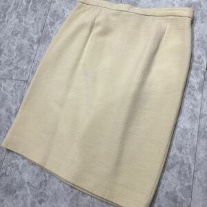 1円~＊ フランス製 希少 90's ヴィンテージ '至高の逸品' CHANEL BOUTIQUE シャネル 高品質 タイト スカート size44 レディース 高級婦人服