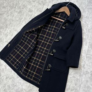 SS ＊ 良品 国内正規品 '人気モデル' BROOKS BROTHERS ブルックスブラザーズ 裏地 チェック柄 メルトンウール ダッフルコート 0 レディース