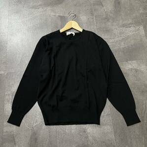 A ☆良品/ 高級ラグジュアリー服 '着心地抜群' PIERRE BALMAIN ピエールバルマン 長袖 WOOL100%ニット カットソー セーター 38 トップスの画像2