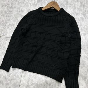 XX @ 良品 イタリア製 '着心地抜群' DOVER STREET MARKET ドーバーストリートマーケット 長袖 WOOL 肉厚 ニット セーター M トップス 古着