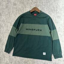 1円~ ＊ 19FW 国内正規品 '希少 完売モデル' Supreme シュプリーム Mindfuck L/S Top 長袖 Tシャツ / ロングスリーブ カットソー L メンズ_画像2