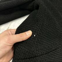 OOO ＊ 日本製 '高級感溢れる' JAEGER イエーガー 高品質 WOOL & SILK スタンドカラー コート sizeM メンズ 紳士服 アウター BLACK_画像10