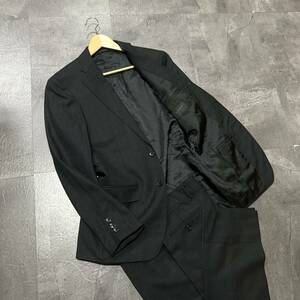 FF ☆ 2点セット!! '日本製' D'URBAN ダーバン 上下 セットアップ WOOL100%生地 スーツ 紳士服 A7 テーラードジャケット&スラックスパンツ