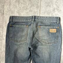 JJ ＊ イタリア製 国内正規品 '高級婦人服' Chloe クロエ JEAN'S MOYEN テーパード デニムパンツ / ジーンズ size36 レディース ボトムス_画像5