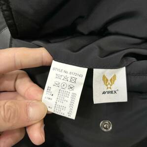 1円~ ＊ '人気モデル' 大きいサイズ AVIREX アヴィレックス N-3B タイガーシャーク 中綿 フライトジャケット 2XL メンズ アウター 6172143の画像7