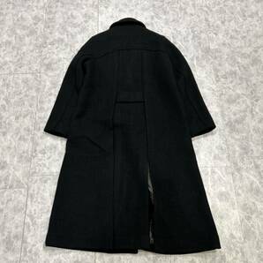 RR1 @ 美品 / 日本製 '洗礼されたデザイン' UNITED ARROWS ユナイテッドアローズ WOOL 中綿 ロング チェスターコート 1 上着 アウター の画像4