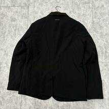 QQ1 ＊ 21年製 国内正規品 '高級紳士服' ARMANI EXCHANGE アルマーニ エクスチェンジ 中綿 ジャケット size40 メンズ アウター BLACK_画像4