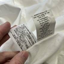 Z @ イタリア製 '高級感溢れる' NEIL BARRETT ニールバレット SKINNY FIT 半袖 COTTON 比翼 ボタンシャツ 16.5 42 メンズ 紳士服 トップス _画像7