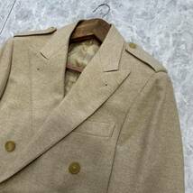 AA @ 良品 イタリア製 '至高の逸品' Sartoria Milanese サルトリアミラネーゼ WOOL ダブルブレスト コート size46 メンズ 上着 アウター _画像4