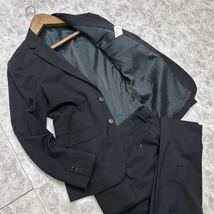 K@ 着心地抜群 '人気モデル' GREEN LABEL RELAXING グリーンレーベルリラクシング UNITED ARROWS ウール混 スーツ 上下 セットアップ 44 76_画像1