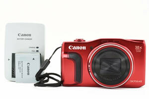 【美品】キャノン Canon PowerShot SX710 HS レッド 光学30倍ズームレンズ ♯B8001C50055DE0A