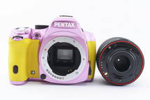 【ショット数２６７３枚の美品！】ペンタックス PENTAX K-50 + DAL 18-55mm レンズキット イエロー&ピンク【付属品多数】♯H6002H11090E0DA_画像10