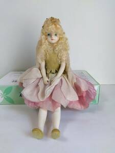 . month ... bisque doll ceramics doll ..Mariko Wakatsuki ELFIN FLOWERY ATNLIER LA LUNE