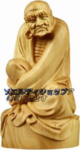 新入荷☆小葉ツゲの木彫り木彫仏像彫刻装飾品