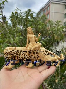 人気美品★仏像・開運縁起物・幸運置物 開運招福七福神・弁財天 木彫り 商売繁盛 無病息災 福徳 福運 厄除け オフィス装飾