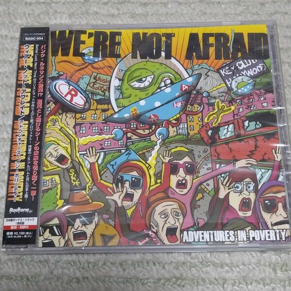 We're Not Afraid / Adventure In Poverty 帯付