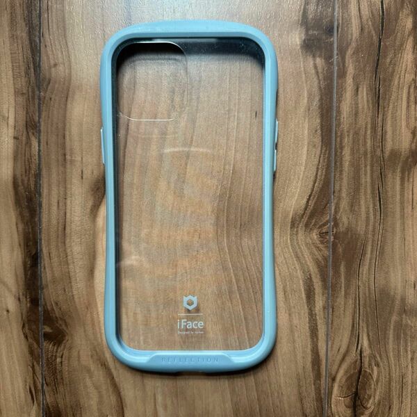 iPhone12 Pro Max iFace 強化ガラス　ブルー
