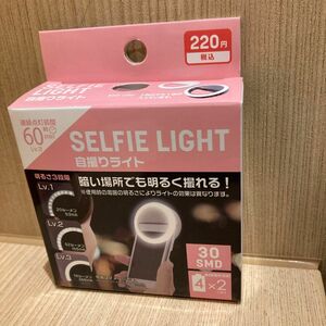 【新品未使用】セルフィーライト　SELFIE LIGHT 明るさ3段階　推し活