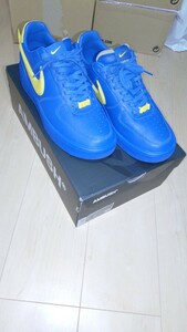 中古美品　 NIKE × AMBUSH ナイキ アンブッシュ AIR FORCE 1 LOW SP エア フォース 1 ロー GAME ROYAL ゲームロイヤル 27.5cm