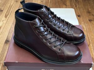 *** moon Star MOONSTAR world March Monkey boots GE204 dark brown waterproof 25.0cm wide width 4E largish regular price 13,200 jpy unused 