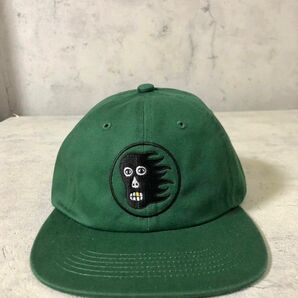 SCUMBOY TATTOO GO×PANDA BEARS 「SCUM RIDERS」FLAT VISOR CAP GREEN