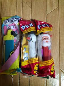 PEZ　サンタ　スノーマン　トラック　セット