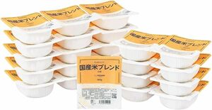 by Amazon パックご飯 国産米 100% 低温製法米 180g ×24個 (Happy Belly)