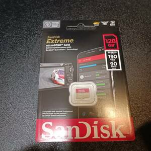 Sandisk Extreme(190MB/s) microSDXC 128GB