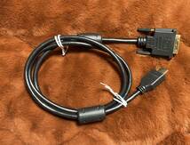 HDMI-DVIケーブル　１m　メーカー不明　中古美品 E342987 AWM STYLE 20276 80℃ 30V VW-1 DVI CABLE_画像1