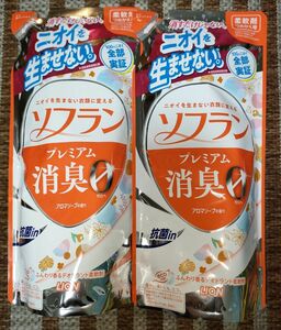 ソフランプレミアム 消臭 アロマソープの香り 420ml×2個セット